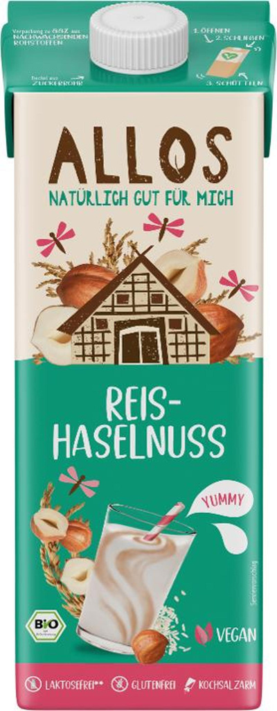 Produktfoto zu Reis-Haselnuss-Drink