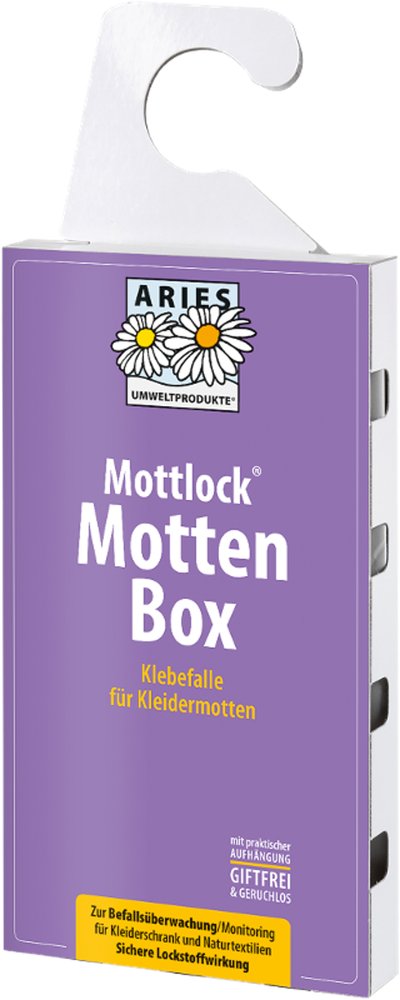 Produktfoto zu Mottlock-Falle Kleidung Box