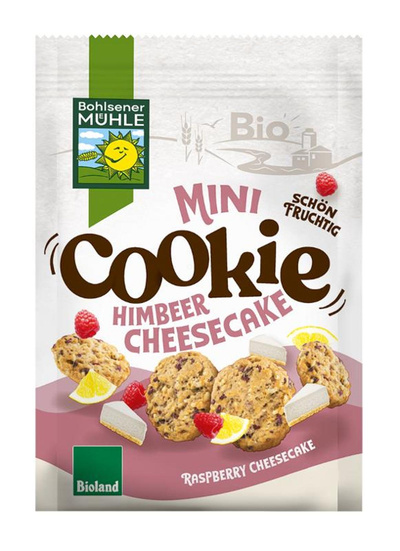 Produktfoto zu Mini Cookie Himbeer Cheescake