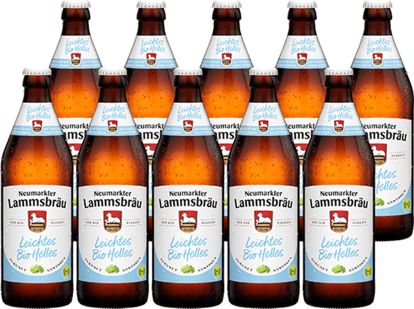 Produktfoto zu Lammsbräu Leichtes Helles10 x 0,5 l