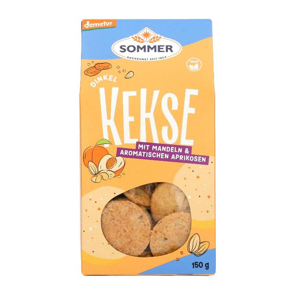 Produktfoto zu Dinkel-Kekse Mandel-Aprikose