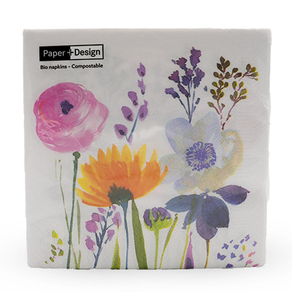 Produktfoto zu Lunchserviette Spring Field