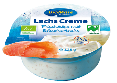 Produktfoto zu Lachs Creme: Frischkäse mit Räucherlachs