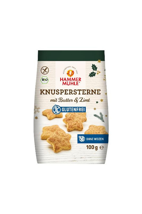 Produktfoto zu Knuspersterne mit Butter & Zimt