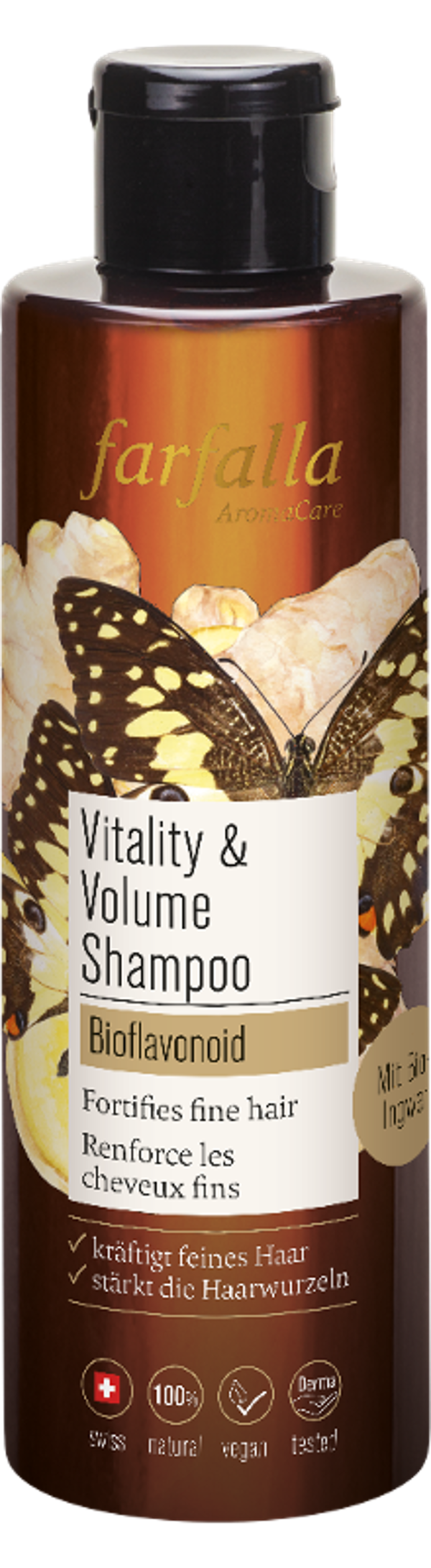 Produktfoto zu Vitality & Volume Shampoo Farfalla