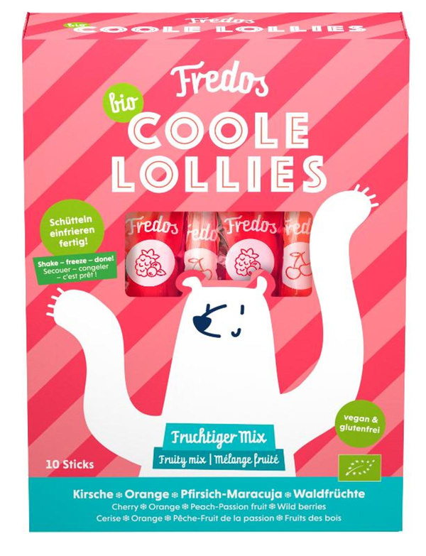 Produktfoto zu Coole Lollies Wassereis fruchtig