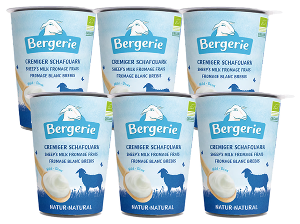 Produktfoto zu Schaf-Quark natur 8 % 6 x 400g
