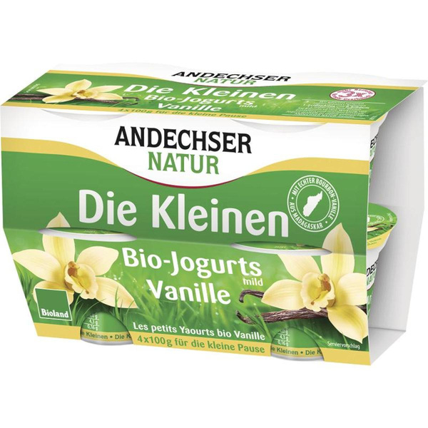 Produktfoto zu Die kleinen Biojoghurts Vanille