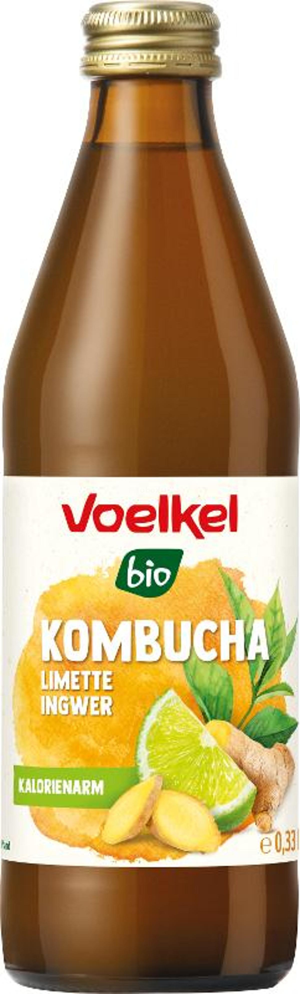 Produktfoto zu Kombucha Limette & Ingwer