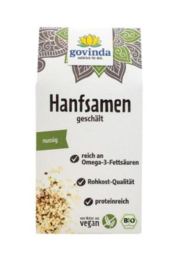 Produktfoto zu Hanfsamen geschält