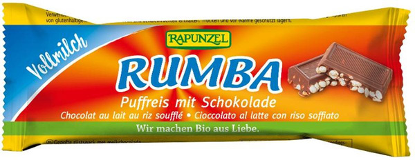 Produktfoto zu Rumba Puffreisriegel