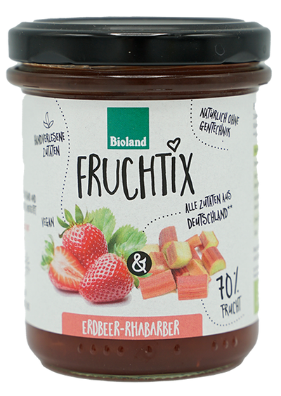 Produktfoto zu Fruchtix Erdbeer-Rhabarber