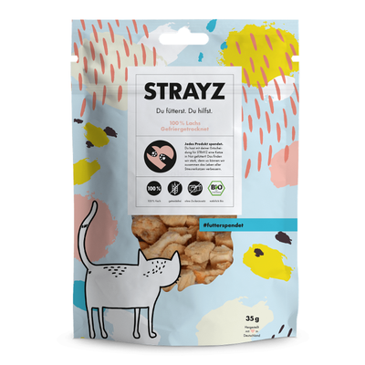 Produktfoto zu Katzen Snack Lachs