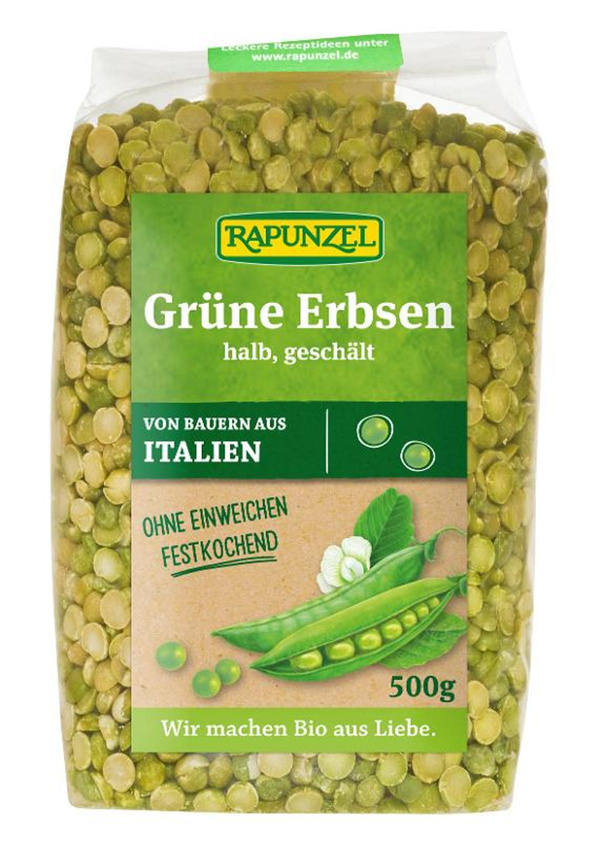 Produktfoto zu Erbsen grün
