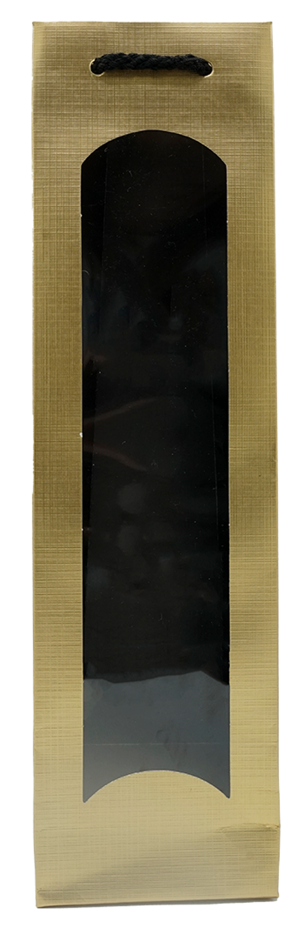 Produktfoto zu Weintasche mit Fenster für 1 Flasche