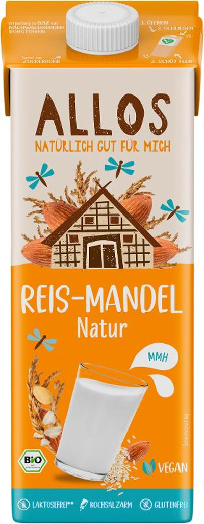 Produktfoto zu Reis Mandel Natur Drink