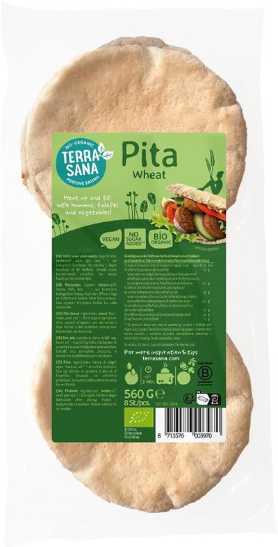 Produktfoto zu Pita Weizen Taschen