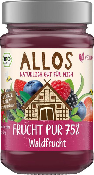 Produktfoto zu Frucht PUR Waldfrucht