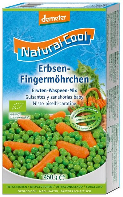 Produktfoto zu Erbsen und Fingermöhrchen ❄️