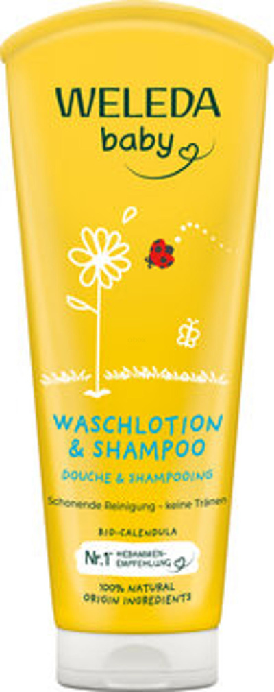 Produktfoto zu Baby Waschlotion & Shampoo Calendula