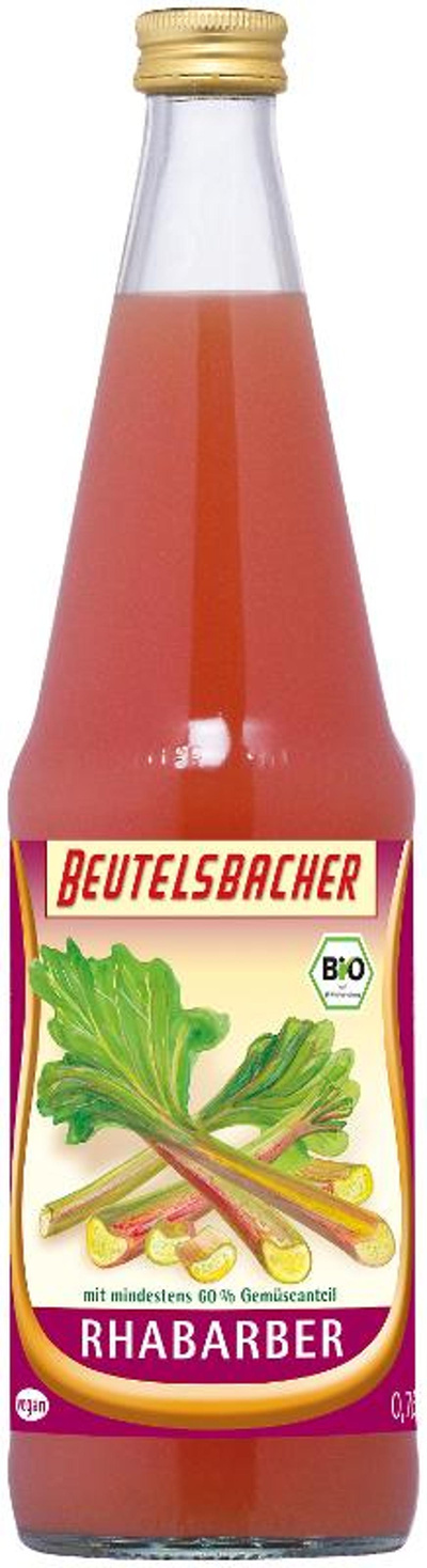 Produktfoto zu Rhabarber-Saft 0,7 l