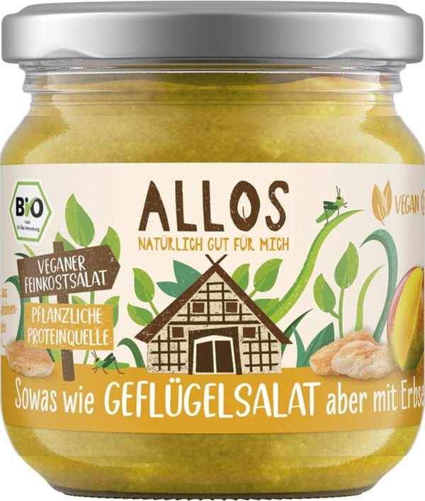 Produktfoto zu Veganer Feinkostsalat "Geflügelsalat"