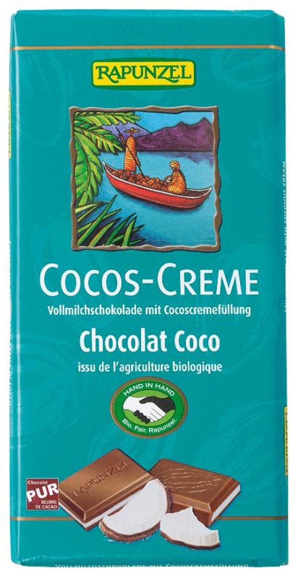 Produktfoto zu Schokolade Cocos-Creme