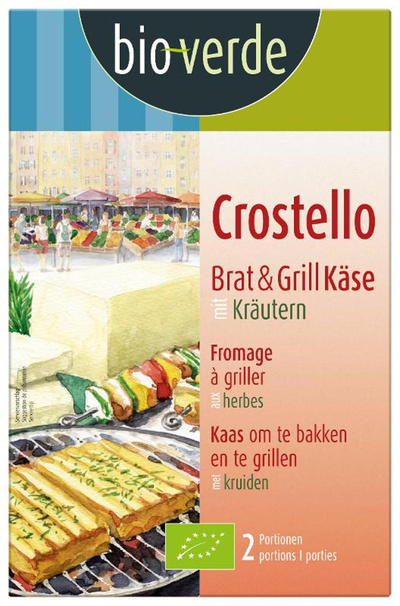 Produktfoto zu Crostello Grillkäse Kräuter