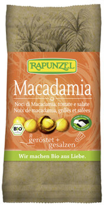 Produktfoto zu Macadamia Nusskerne geröstet & gesalzen