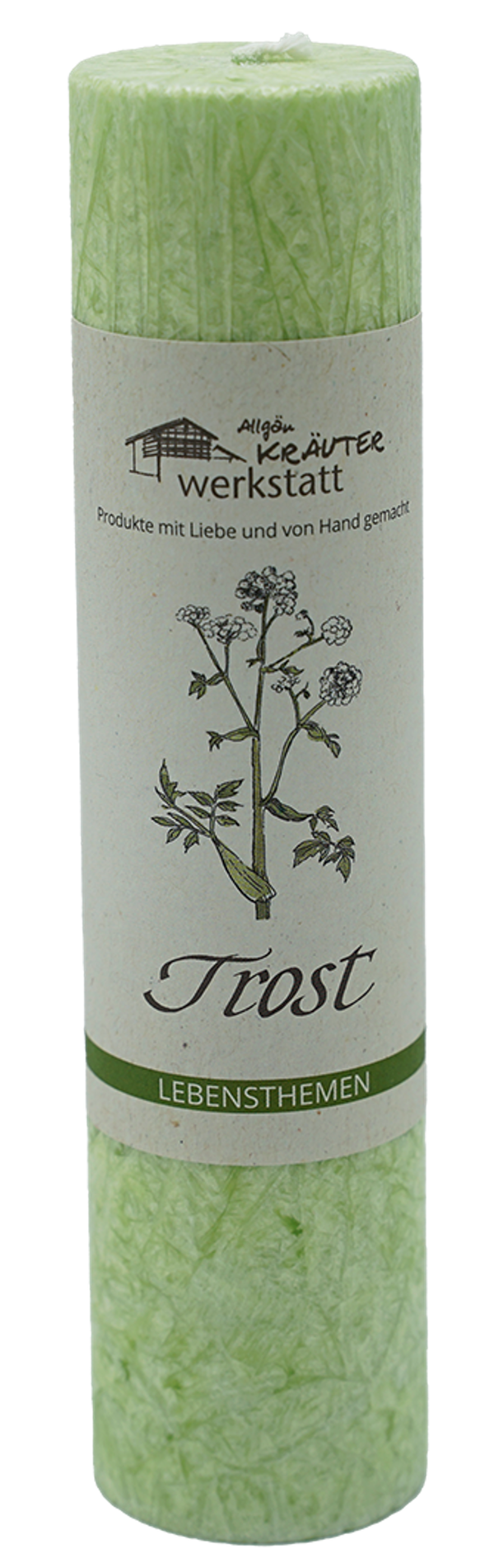 Produktfoto zu Heilkräuterkerze Trost