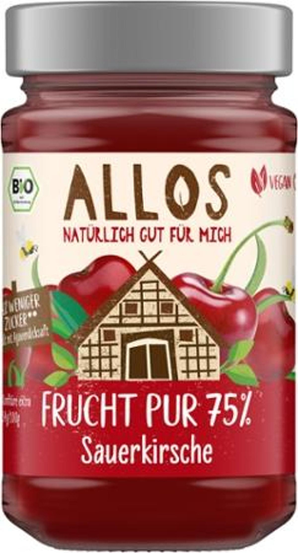 Produktfoto zu Frucht PUR Sauerkirsche