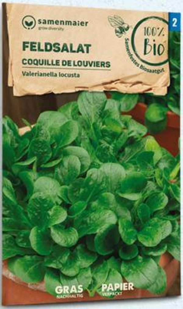 Produktfoto zu Saatgut Feldsalat