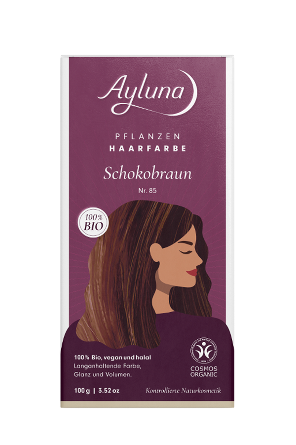 Produktfoto zu Pflanzenhaarfarbe Schokobraun