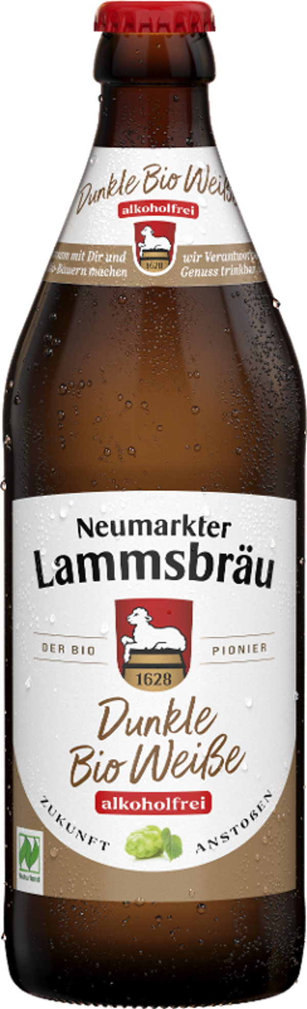 Produktfoto zu Lammsbräu Dunkle Weiße alkoholfrei