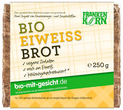 Produktfoto zu Eiweißbrot geschnitten