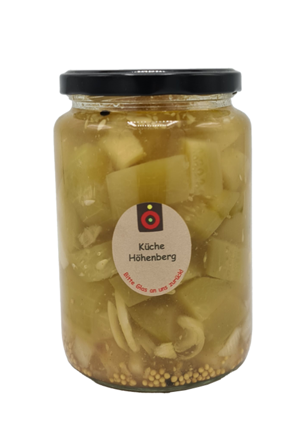 Produktfoto zu Knoblauch-Ingwer-Gurken