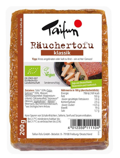 Produktfoto zu Tofu fein mild geräuchert