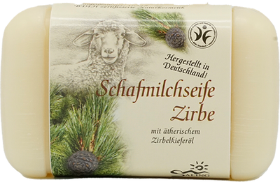 Produktfoto zu Schafmilchseife Zirbe