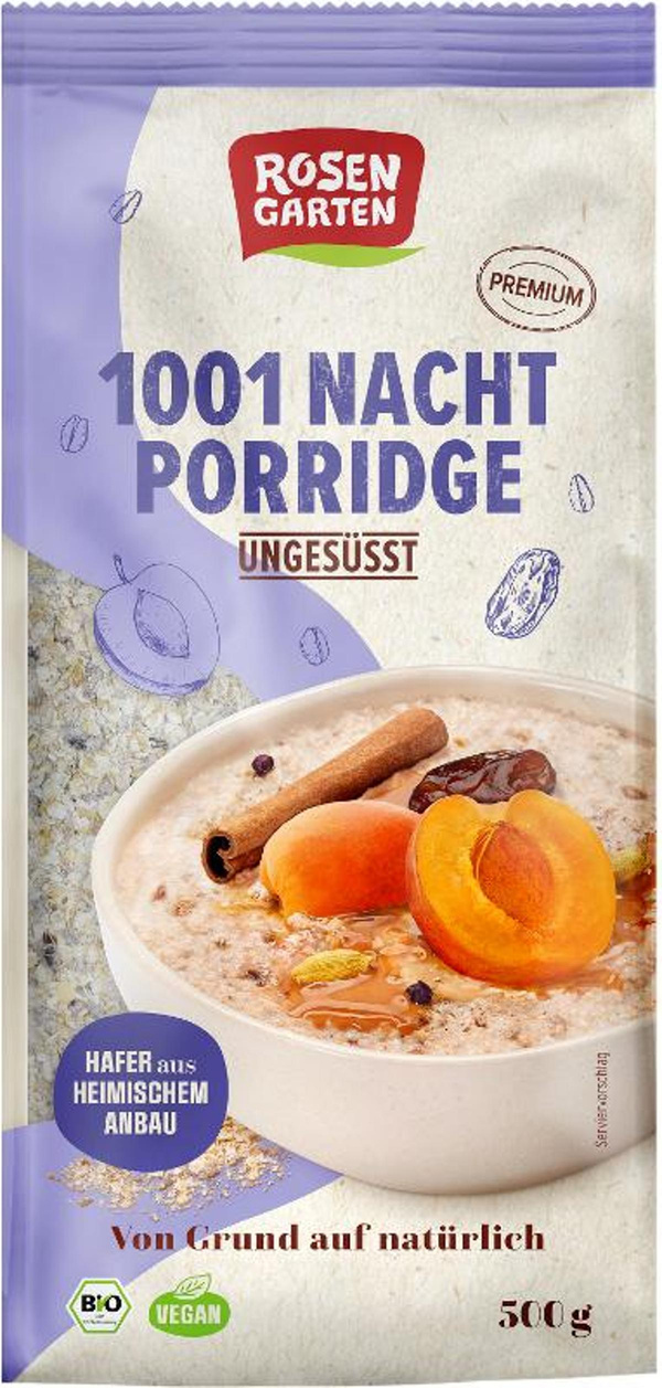 Produktfoto zu Nacht Porridge ungesüßt