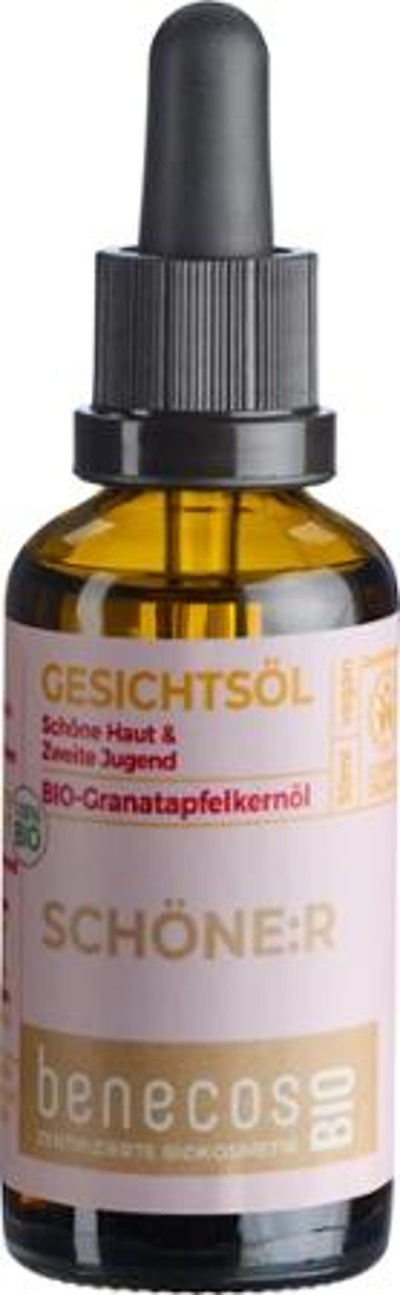 Produktfoto zu Gesichtsöl Schöner Bio-Granatapfelkernöl