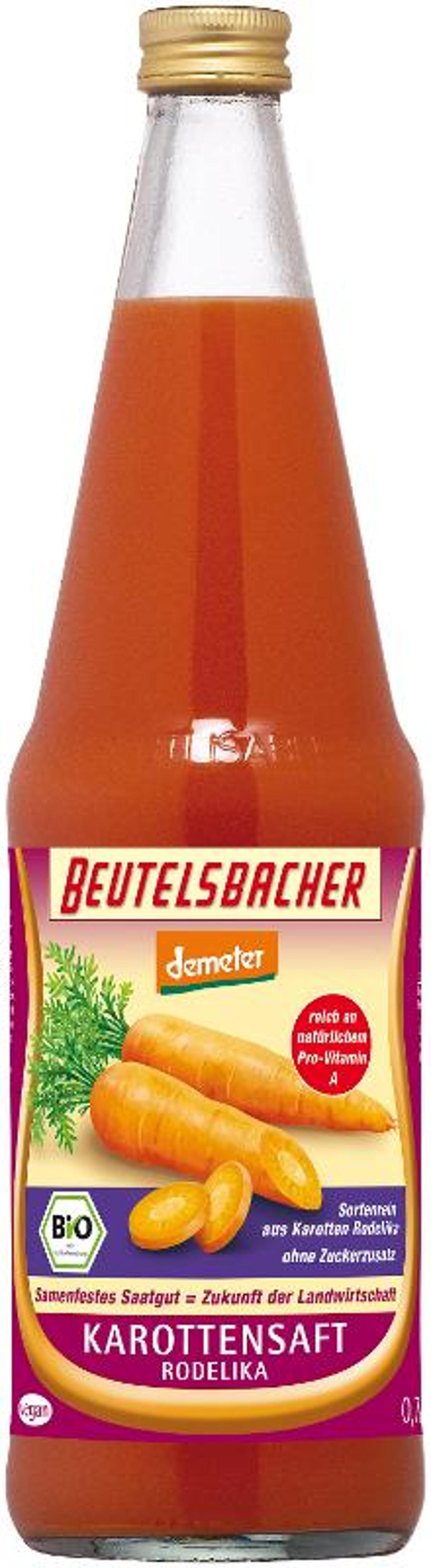 Produktfoto zu Karottensaft Rodelika 0,7 l