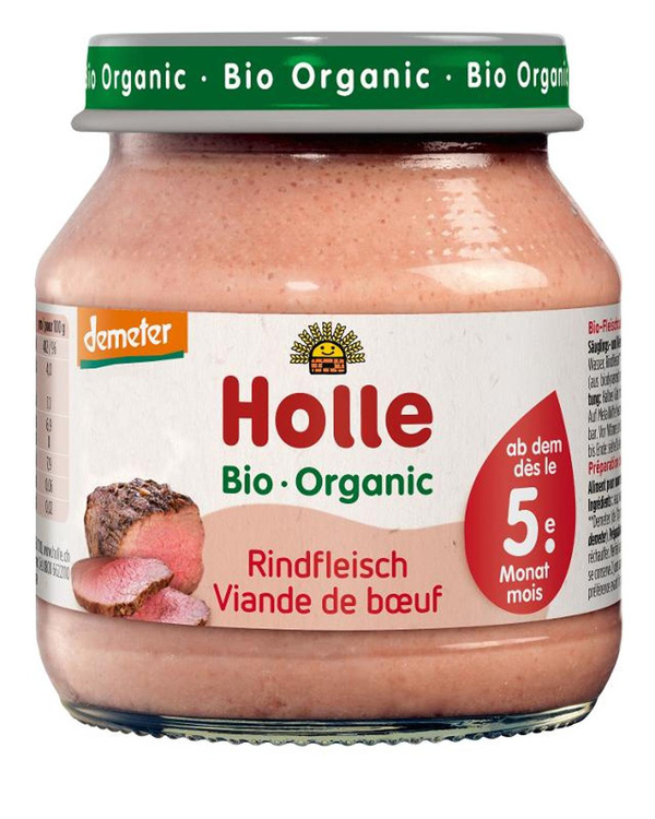 Produktfoto zu Babygläschen Rindfleisch