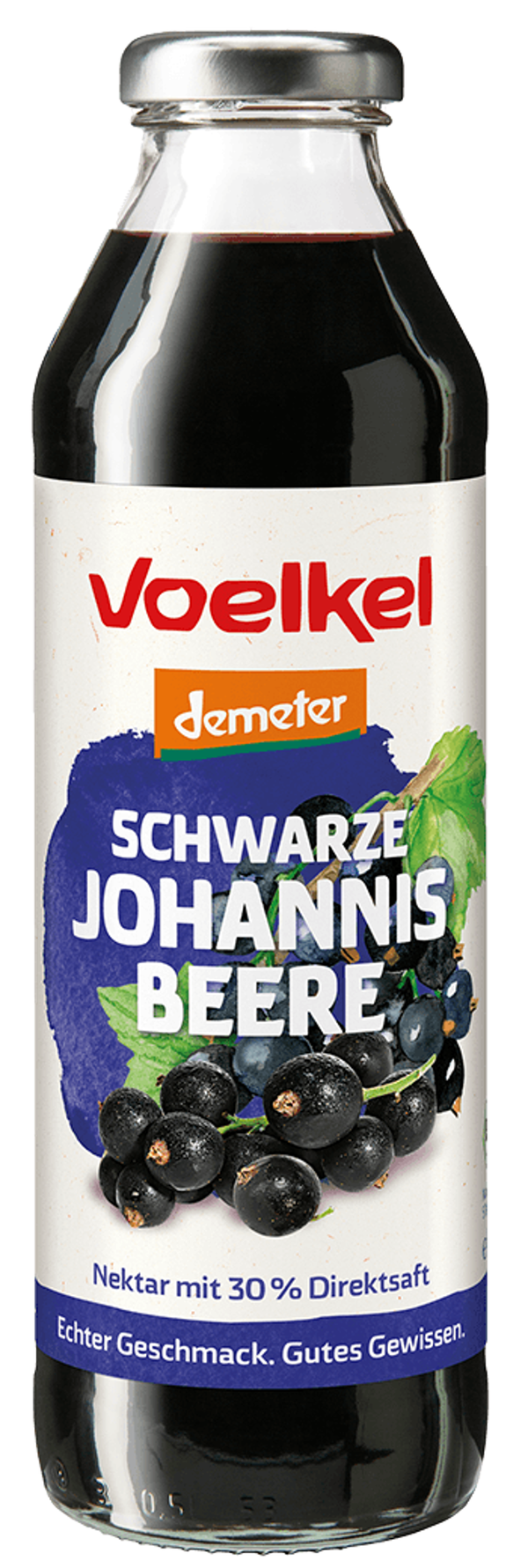 Produktfoto zu Schwarze Johannisbeere Nektar 0,5 l