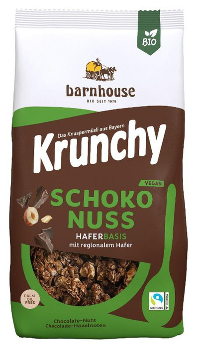 Produktfoto zu Krunchy Zartbitter Nuss