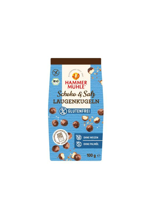 Produktfoto zu Laugenkugeln Schoko & Salz