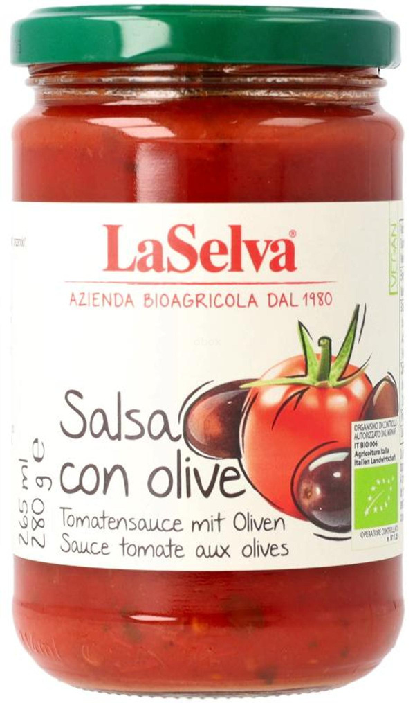 Produktfoto zu Tomatensauce Salsa con olive