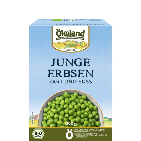 Produktfoto zu Junge Erbsen zart & süß
