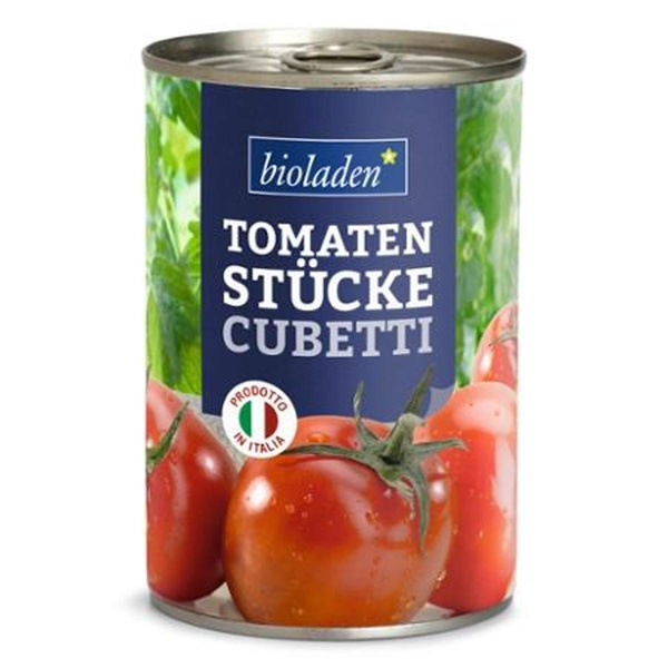 Produktfoto zu Tomatenstücke Cubetti 12 x 400 g