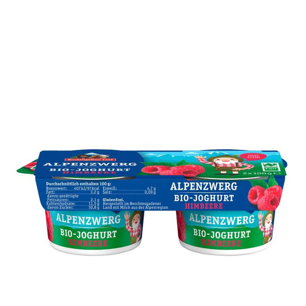 Produktfoto zu Kinderjoghurt 2er-Kombi Himbeer & Vanille
