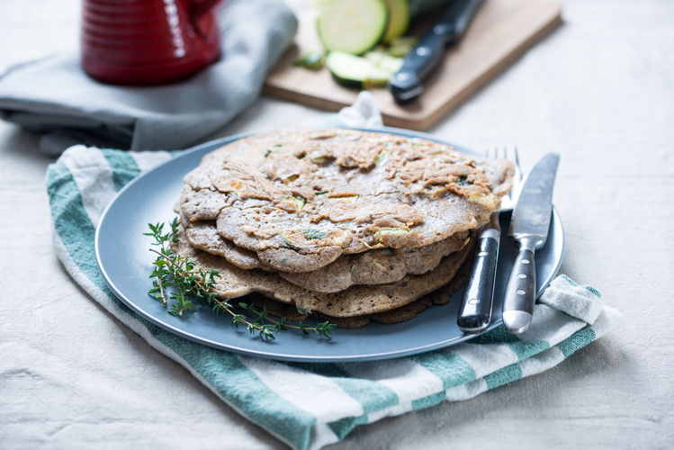 Rezeptbild für Buchweizen-Pfannkuchen (glutenfrei)